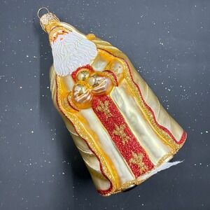 2002 Patricia Breen Medici Santa 5" Ornament Art Institute of Chicago AIC